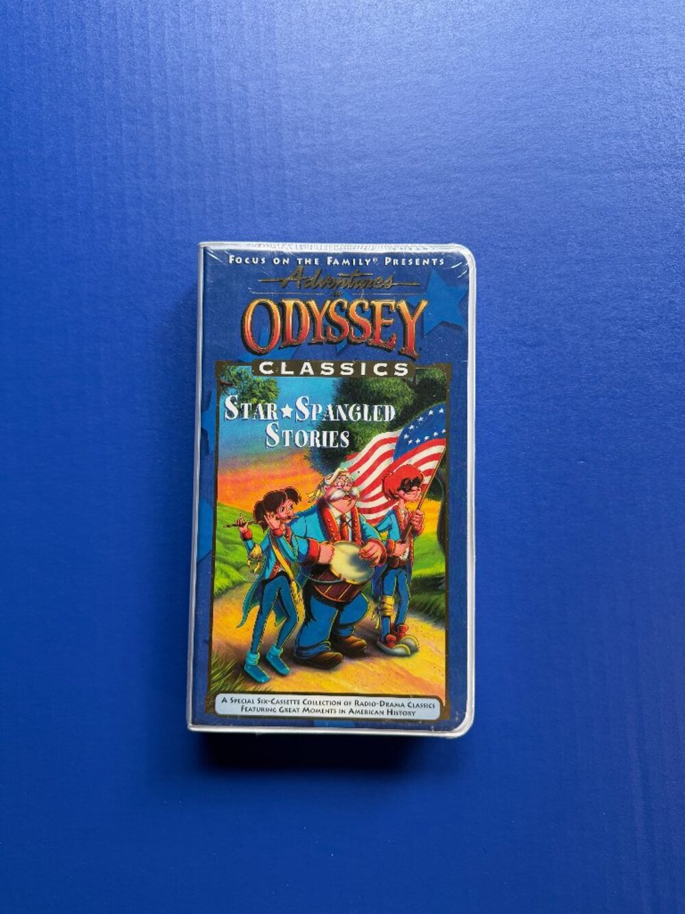 Adventures in Odyssey Star Spangled Stories Audio Series 6 Cassette Tapes SEALED